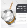 KOCH SYSTEME CS Stainless Steel Saute Pan with Bakelite Handle, Silver - 2 of 4