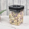 SharpChef Airtight Twist & Lock Food Storage Container with locking lid, Leakproof, Kitchen Pantry Organization and Storage, BPA-Free, 41 oz - 2 of 4