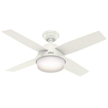 44" Dempsey Ceiling Fan with Remote (Includes LED Light Bulb) - Hunter Fan