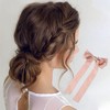 Unique Bargains Fashion Bow Ribbon French Barrette Hair Clips Hairdo Clip 1 Pc - 2 of 4