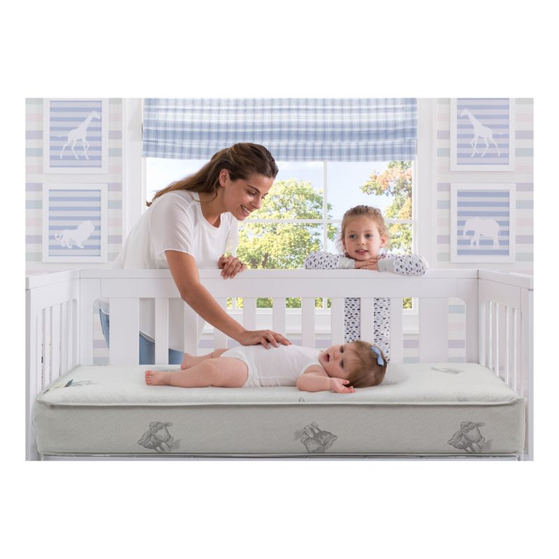Serta Perfect Sleeper Comfort Deluxe Crib & Toddler Mattress, 5 of 7
