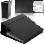 Juvale 4-Inch Theater Binder with 30 Sleeves, 3-Ring Organizer with Clear Sheet Protectors for Gifts, Show-Bills Holder