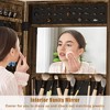 360¡ã Swivel Mirror Jewelry Cabinet, 66 Inch Full Length Mirror with Standing Jewelry Armoire Organizer, Lockable Jewelry Storage Cabinet With Drawer - 3 of 4