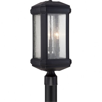 Quoizel Lighting Trumbull 3 - Light Post Light in  Mystic Black