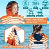 SUN CUBE Kids Changing Robe Surf Beach Towels, Quick Dry Wearable Towel Hood Pocket, Wetsuit Changing Cape for Toddler Boys Girls Teen 3-12 - 4 of 4