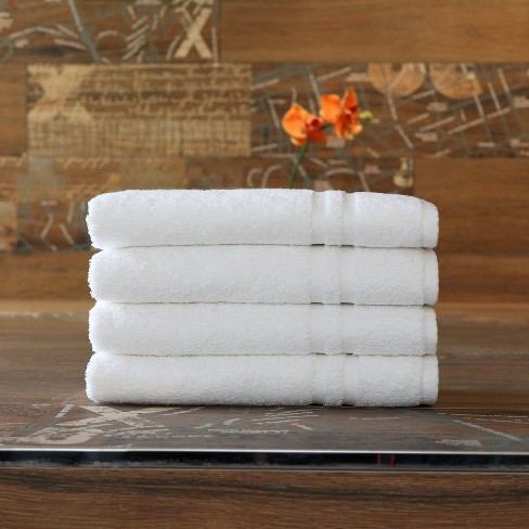  Linum Home Textiles Luxury Hotel Collection 100% Turkish Cotton  Terry Bath Towels (Set of 4) : Home & Kitchen