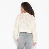 Women's Long Sleeve Shawl Collar Open Work Cardigan - Wild Fable™ - 3 of 3