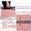 BestMassage Folding 4-Panel Mat Gymnastics Mat PU Leather Tumbling Mat with Carrying Handles - 4 of 4