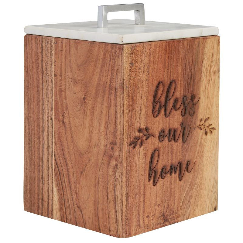 Park Designs Farmhouse Wood Canister - Large, 3 of 4