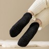 Anna-Kaci Women's 3-Pack Non-Slip Plush Fuzzy Ankle Socks with Grips and Soft Cozy Texture - 3 of 4