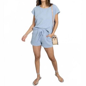 Women's Tie Waist Shorts - bobi - 1 of 3