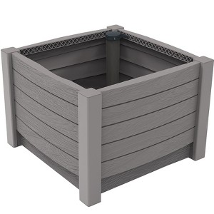 The Lakeside Collection Gray Big Box Planter - 1 of 2