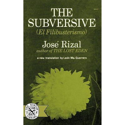  The Subversive - by  José Rizal (Paperback) 