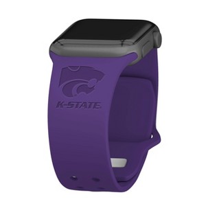 NCAA Kansas State Wildcats Wordmark Engraved Apple Watch Band - 1 of 4