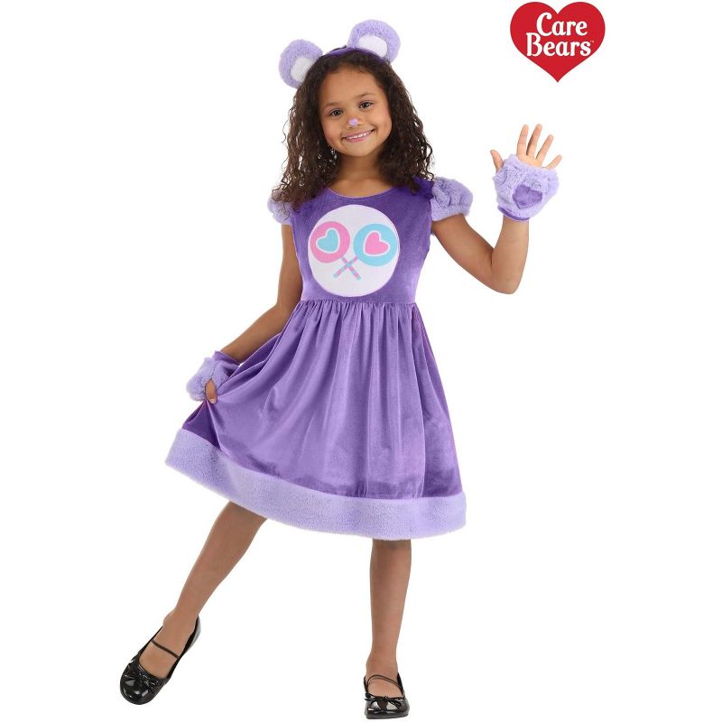 HalloweenCostumes.com Kid's Share Bear Party Dress Costume., 5 of 9