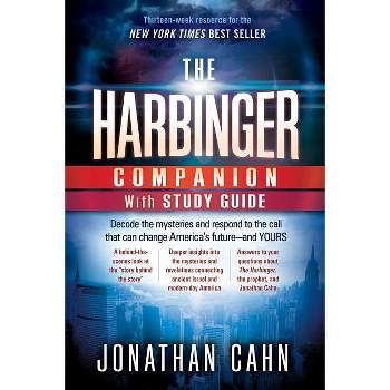 The Harbinger Companion with Study Guide - by  Jonathan Cahn (Paperback)