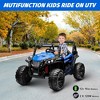 12V Kids Ride On Car, Electric Off-Road Vehicle with Remote Control, 4-Wheel Suspension LED Lights & Bluetooth for 37Months-96Months - 3 of 4