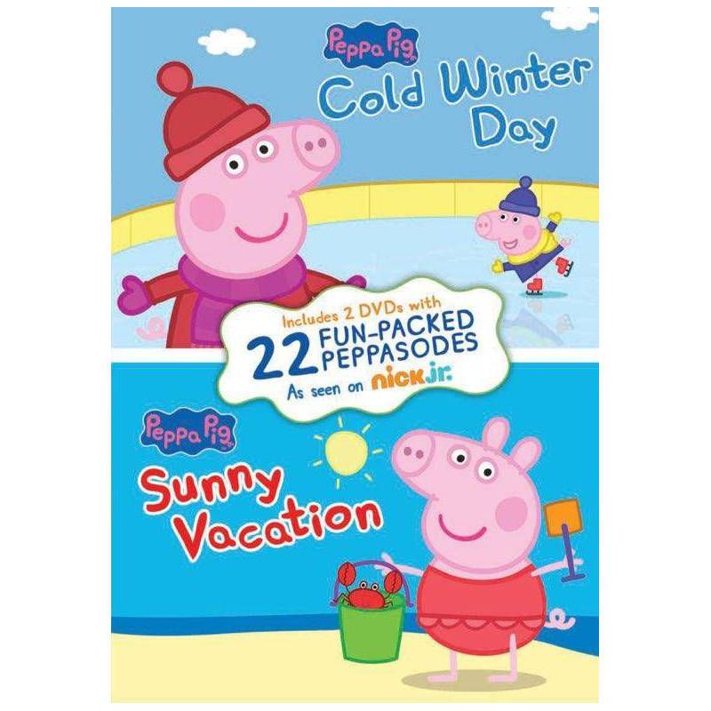Peppa Pig: Cold Winter Day / Sunny Vacation (DVD), 1 of 2