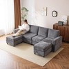EROMMY 6 - Piece Modular Sectional Couch, Modular Couches and Sofas Sectional with Storage for Living Room - 4 of 4