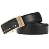 INSPIRE CHIC Men Business Leather Dress Automatic Buckle Adjustable Rachet Belt Width 1 1/2" - 3 of 4