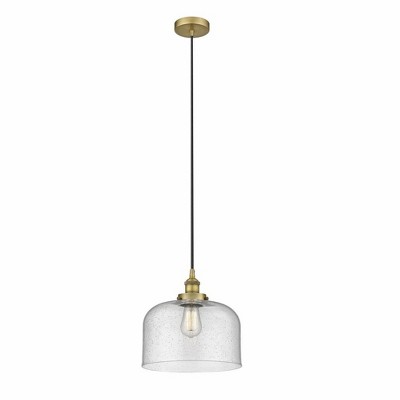 Bell - 1 Light Mini Pendant In Industrial Style-11.75 Inches Tall and 12 Inches Wide