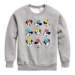 Boys' - Disney - Mickey & Friends Graphic Long Sleeve Fleece Sweatshirt - 1 of 4