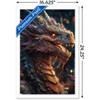 Trends International Wumples - Dragon Framed Wall Poster Prints - 3 of 4