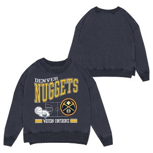 NBA Denver Nuggets Crew Fleece Sweatshirt - 1 of 3