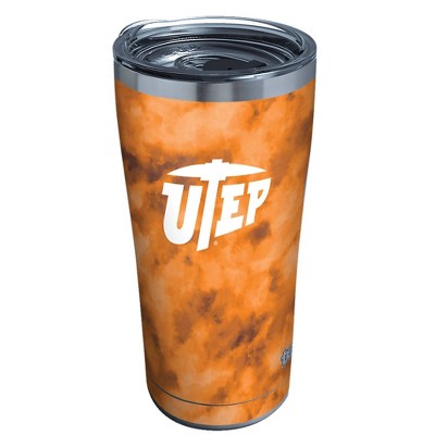 NCAA UTEP Miners 20oz Tie Dye Stainless Steel Tumbler