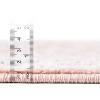 Unique Loom Aurelia Collection Area Rug - Hadrian (2'  x 8' Runner Rose/Gray) - 4 of 4