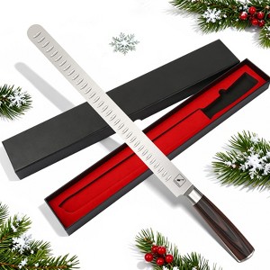 imarku Brisket Knife – Ultra Sharp Carving & Slicing Tool for BBQ, Turkey, Ham, Ribs, Roast Beef, High Carbon Stainless Steel, 12-Inch - 1 of 4
