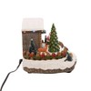 10.24"x8.07"x6.89" LED Lights and Music Polyresin AC Adapter on/off Switch - 4 of 4
