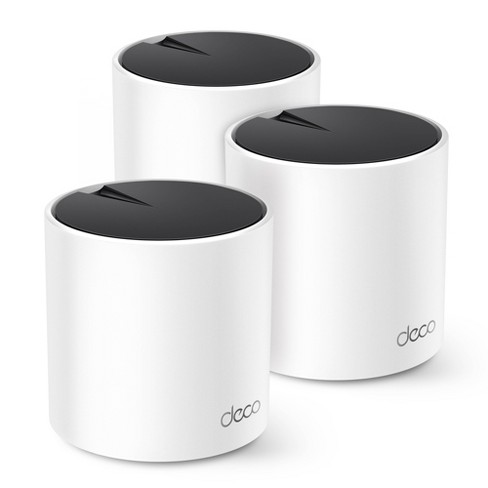  TP-Link Deco Whole Home Mesh WiFi System – Up to 5,500 Sq.ft.  Coverage, WiFi Router/Extender Replacement, Gigabit Ports, Seamless  Roaming, Parental Controls, Works with Alexa(Deco M4 3-Pack) : Electronics