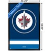 Trends International NHL Winnipeg Jets - Logo 21 Framed Wall Poster Prints - 3 of 4