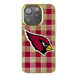 Keyscaper NFL Plaid Bling Cell Phone Case for iPhone 14 Plus - 1 of 4