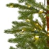 6.5ft. Fir Artificial Christmas Tree with 250 Clear Warm LED Lights and 208 Branches – Charming Holiday X-Mas Glow - 3 of 4
