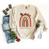 Simply Sage Market Women's Graphic Sweatshirt Boho Merry and Bright Rainbow - 2 of 4