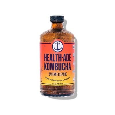 Health-Ade Organic Vegan Cayenne Cleanse Kombucha - 16 fl oz