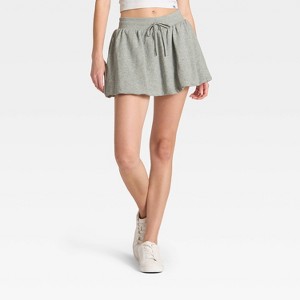 Women's French Terry Bubble Skort - JoyLab™ - 1 of 4