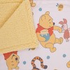 NoJo Disney Winnie the Pooh Summertime Fun Yellow, Orange, and White Super Soft Cuddly Plush Baby Blanket - 4 of 4