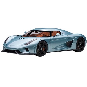 Koenigsegg Regera Horizon Blue Metallic 1/18 Model Car by Autoart - 1 of 4