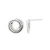 Silpada 'Karma Swirl' Stud Earrings in Sterling Silver - 2 of 4