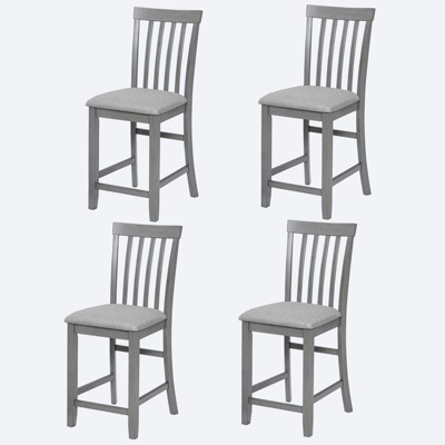 Sapphtopaz Dining Chairs Set of 4 Kitchen Chair with Padded Seat Height Chair with Backrest Dining Room Chairs for Kitchen, Bedroom