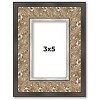 PosterPalooza | Photo Size Ornate Silver Picture Frame - UV Acrylic, Foam Board Backing, Hanging Hardware - 2 of 4