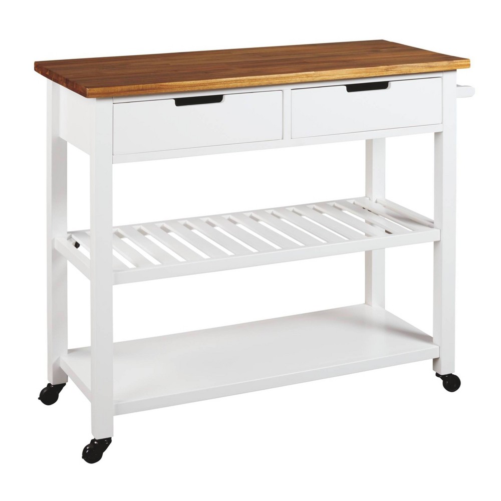 Withurst Kitchen Cart /Light Brown - Signature Design by Ashley