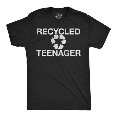Мужские футболки Crazy Dog T-Shirts, Inc. Mens Funny T Shirts Recycled Teenager Sarcastic Graphic Novelty Tee for Men - Crazy Dog Men's T Shirt With Sarcastic Sayings Black L