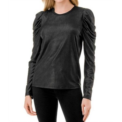 Women's Puff Sleeve Long Sleeve Top - ariella