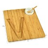 Picnic at Ascot Monogrammed Bamboo Charcuterie, Cheese & Cracker Serving Board - 3 of 3
