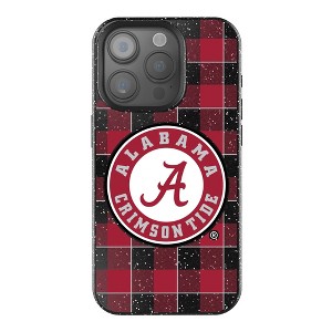 Keyscaper NCAA Plaid Bling Cell Phone Case for iPhone 16 Plus - 1 of 4