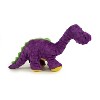 goDog Dinos Bruto Squeaky Plush Dog Toy, Chew Guard Technology,  Purple, Large - 2 of 4